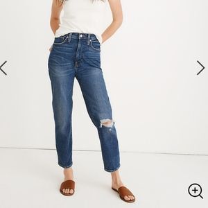 Madewell Mom Jean Comfort Stretch Edition
